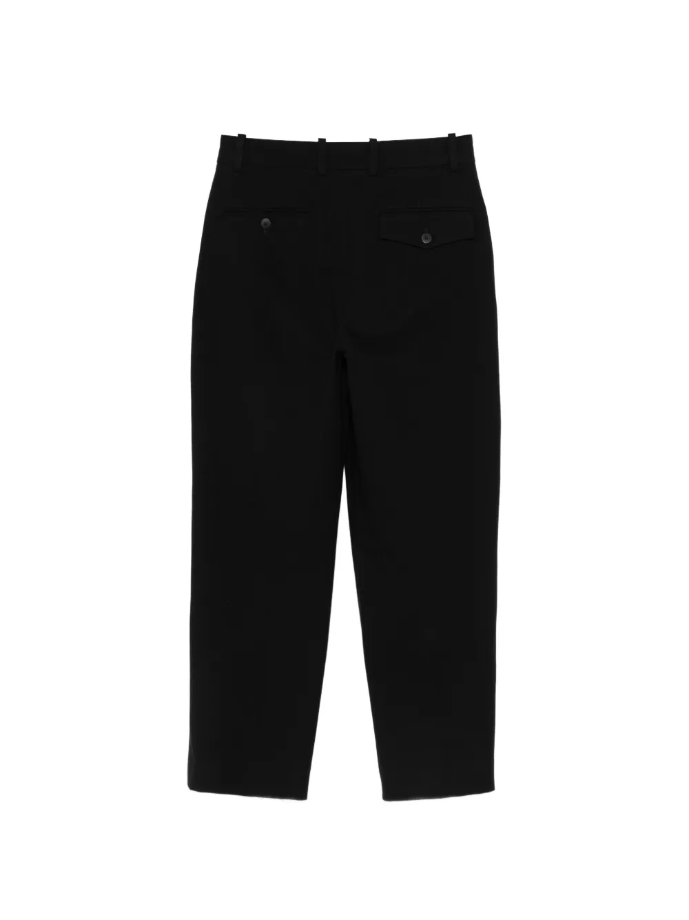 Circolo 1901 Pantaloni Crop Con Pieghe - Nero 