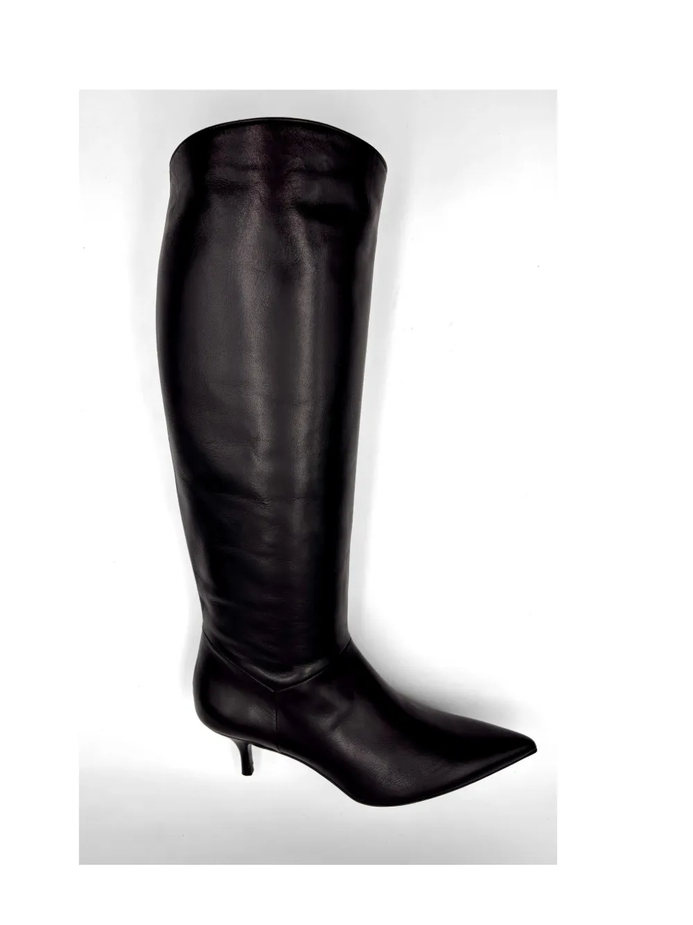 GUGLIELMO ROTTA Enkellaarzen met puntige neus Zwart