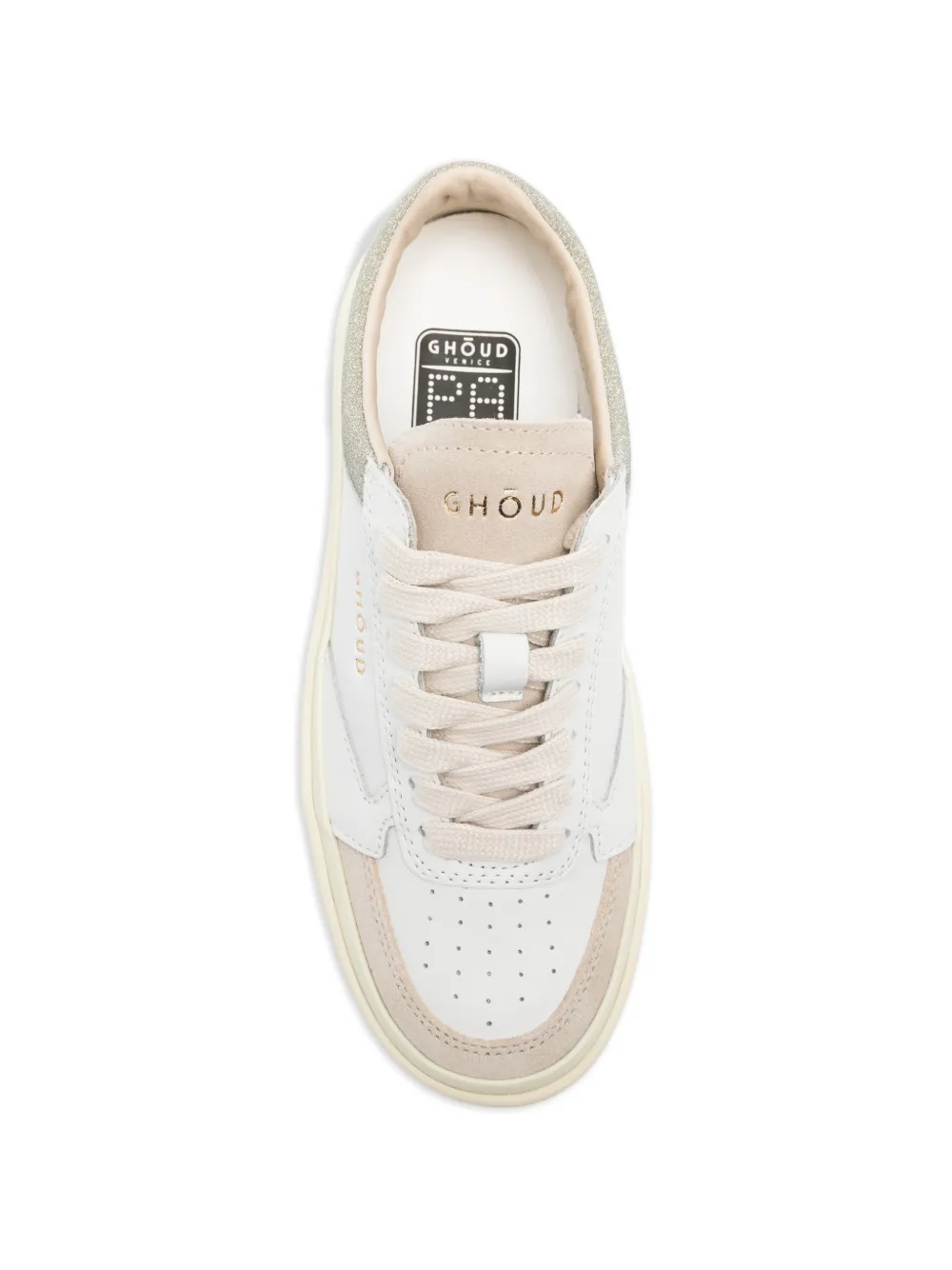 GHŌUD Pads sneakers met vlakken Wit