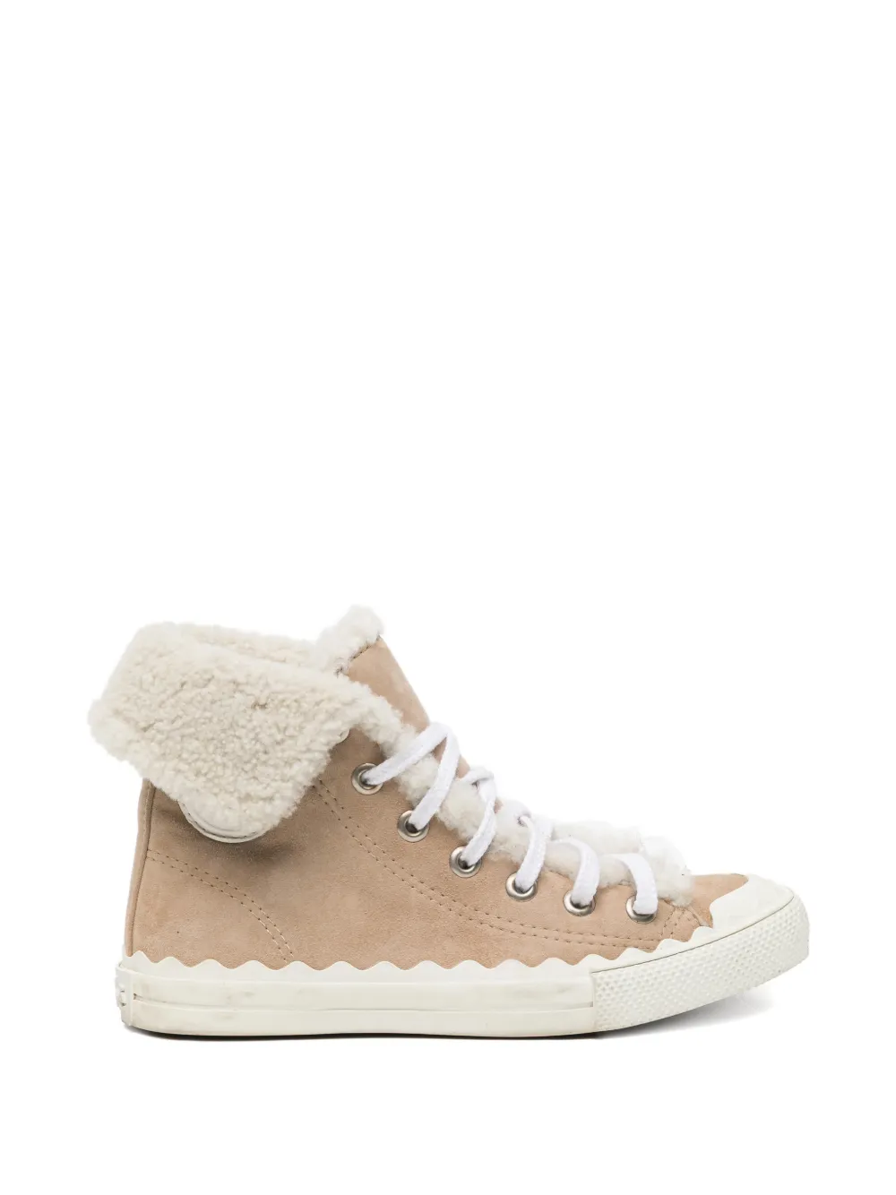 Chloé Pre-Owned Kyle sneakers - Nude