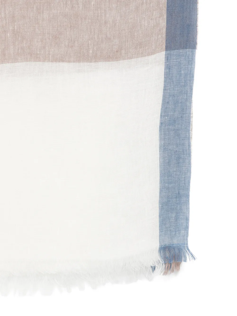  Dell'oglio Rodi Fringed Scarf - Neutrals 