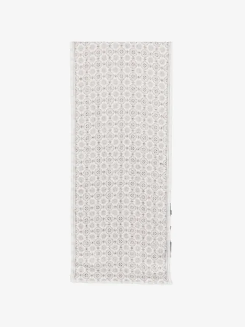 Dell'oglio Creta geometric-patterned scarf