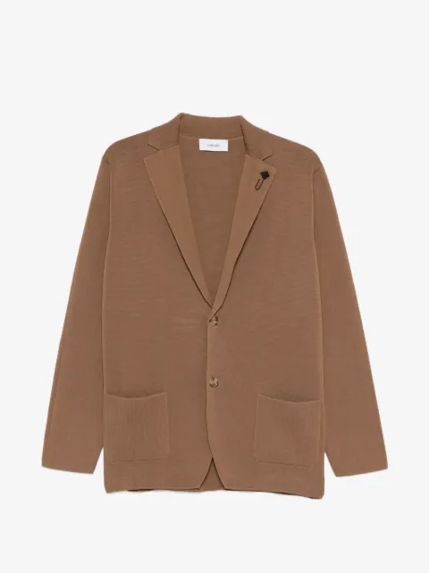 Lardini blazer Paljm100 con botones y bolsillo