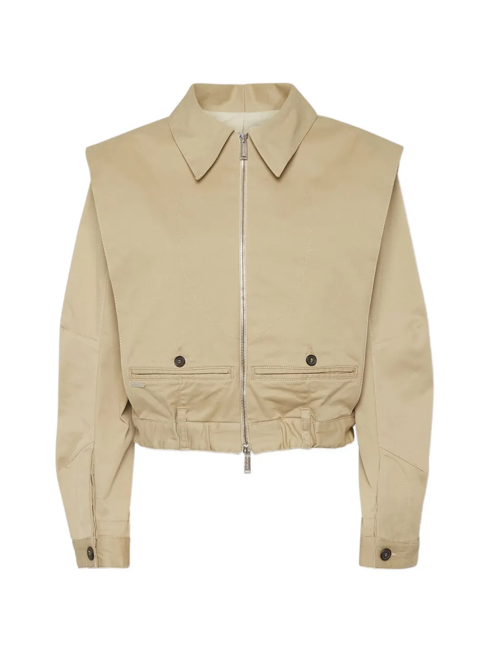 DSQUARED2 x Bettter zip-up jacket - Nude