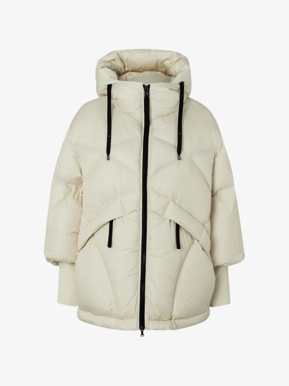 BOGNER hooded quilted jacket | Neutrals | Image 1