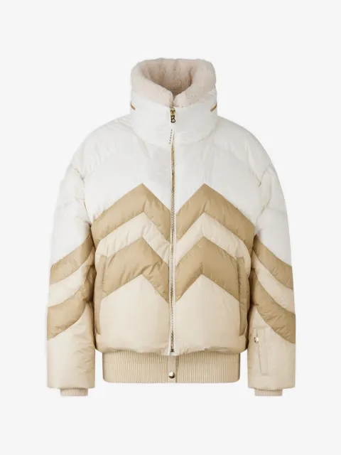 BOGNER chamarra capitonada con cuello removible