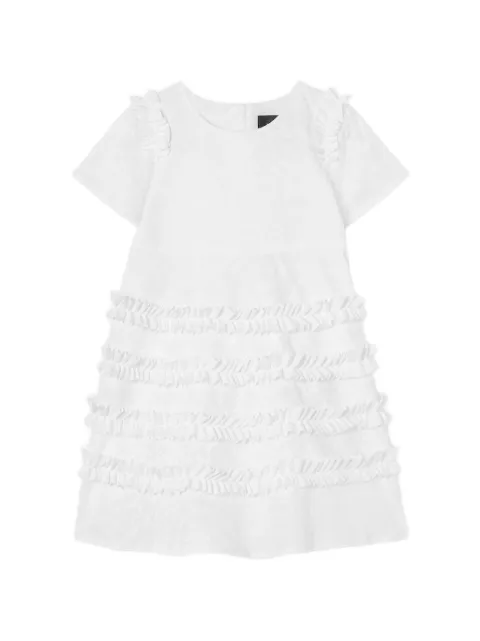 Versace Kids ruffled-detail dress