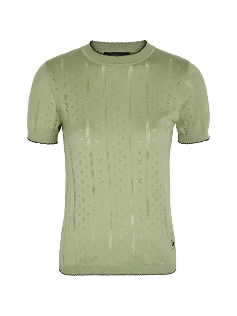 B.B. Walace	 Indiana open-knit short-sleeve T-shirt