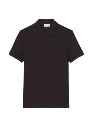 Lacoste Loose Fit Heavy Piqué Polo | Brown | FARFETCH