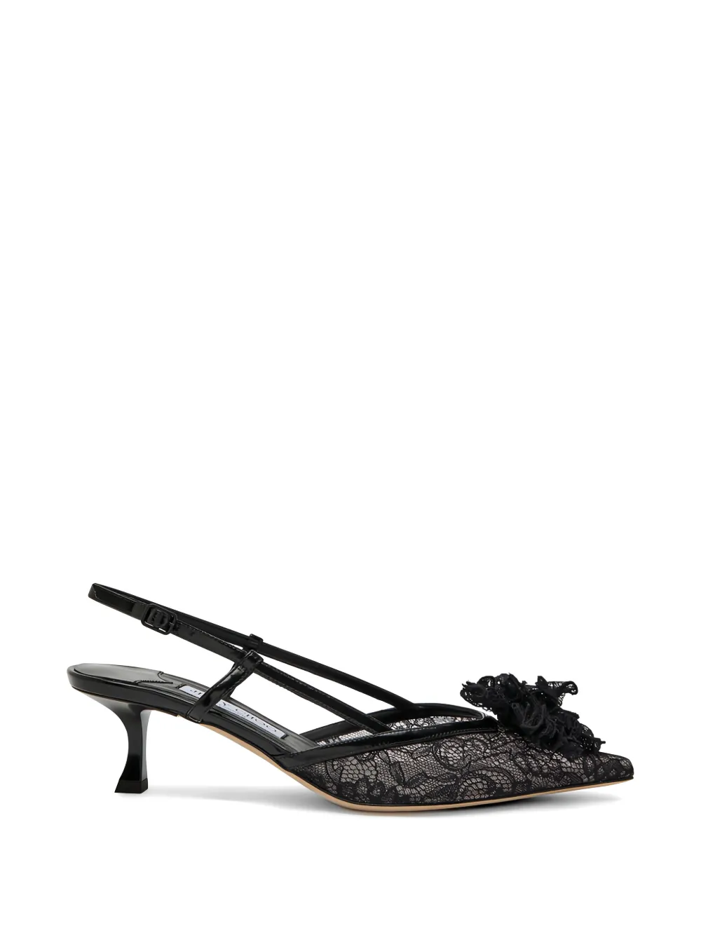 Jimmy Choo Mimmi lace-flower pumps Zwart