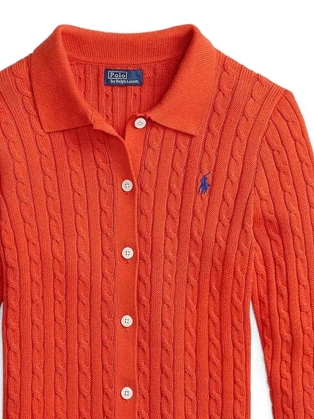 Polo Ralph Lauren ケーブルニット カーディガン | オレンジ | FARFETCH JP