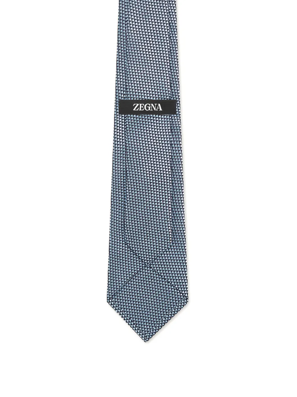 Zegna 패턴 실크 넥타이