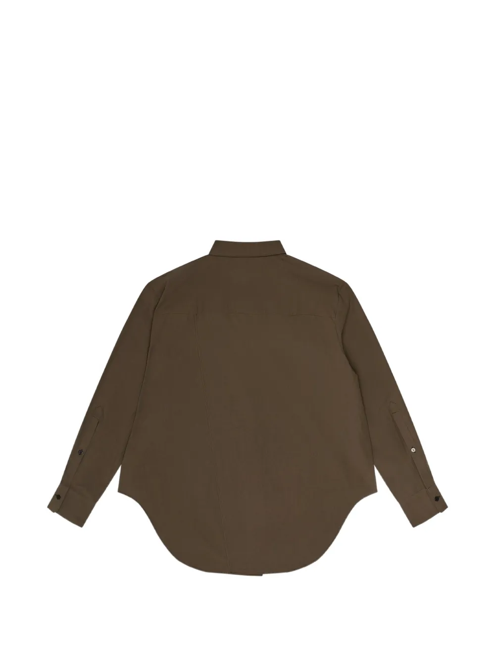  Eckhaus Latta Button-down Shirt - Brown 