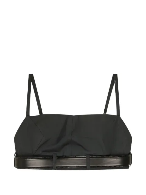 HODAKOVA top estilo brasier con cinturón