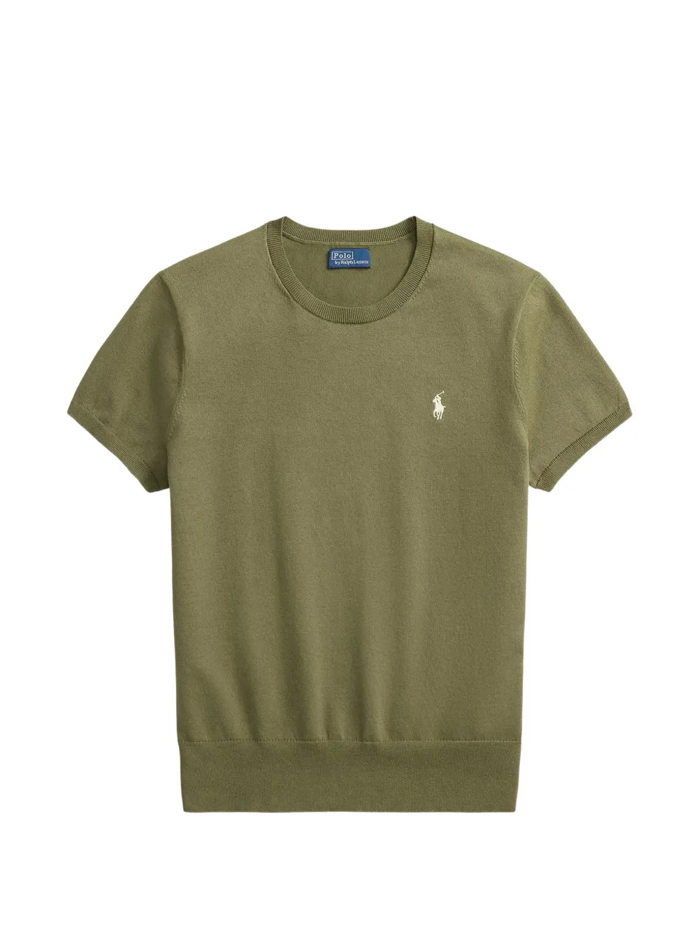 Polo Ralph Lauren short-sleeved crew-neck sweater - Verde