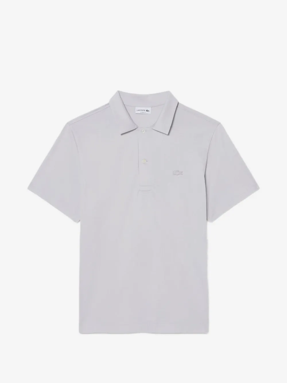 Lacoste short-sleeved polo shirt | Grey | Image 1