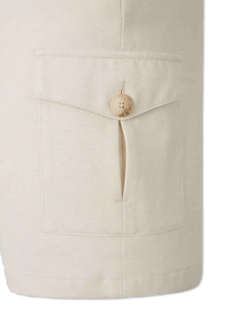 Gran Sasso Flap-pockets Drawstring Shorts In Neutral