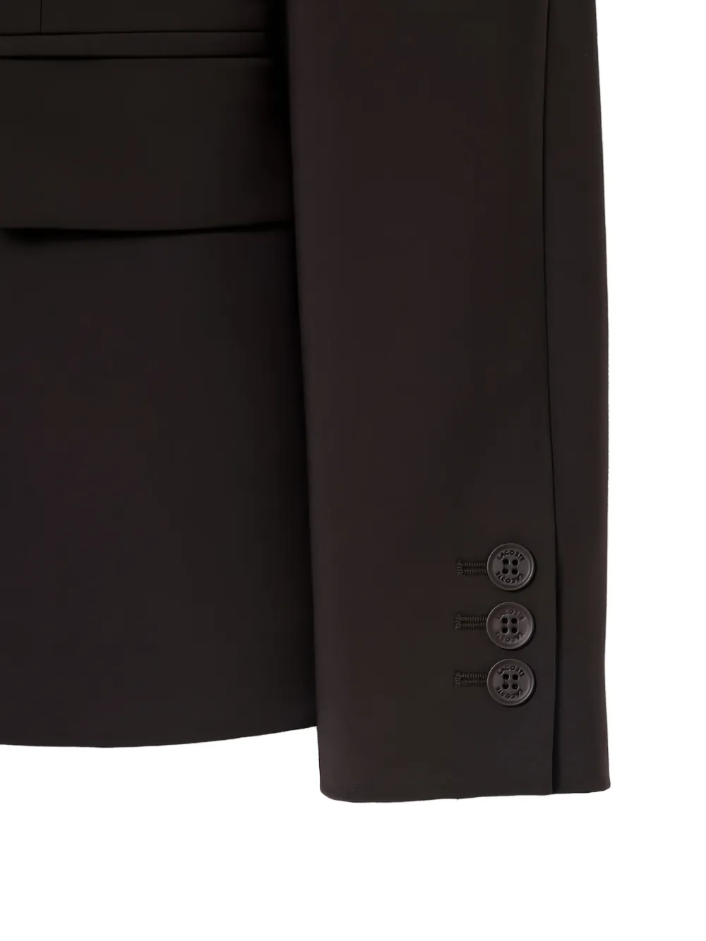 Lacoste Blazer met logopatch Bruin