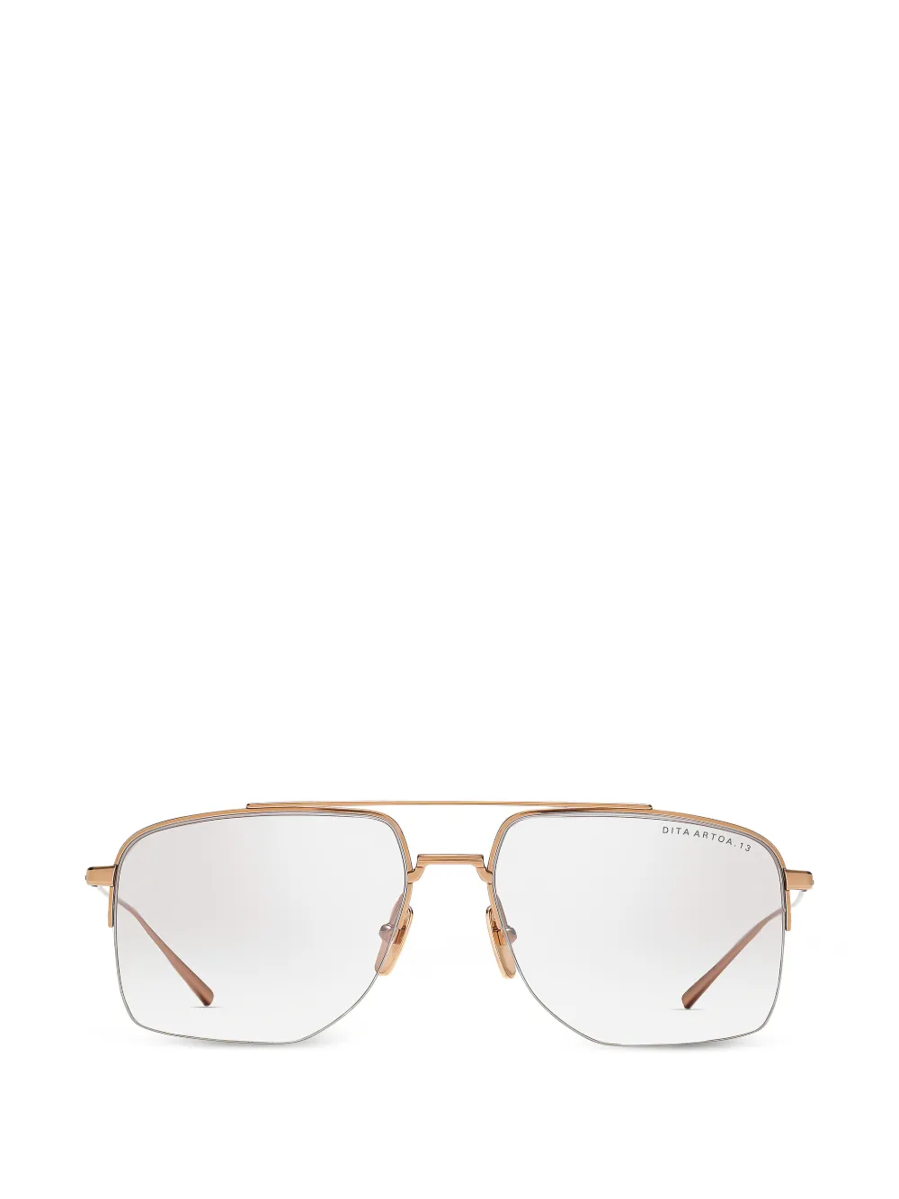 Dita Eyewear browline-frame sunglasses - Rosa