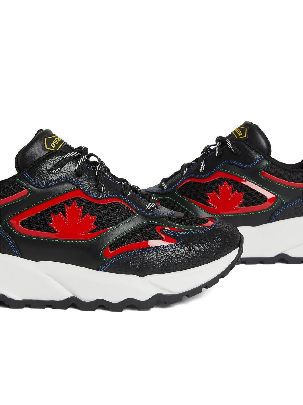 DSQUARED2 KIDS Sneakers met applicatie Zwart