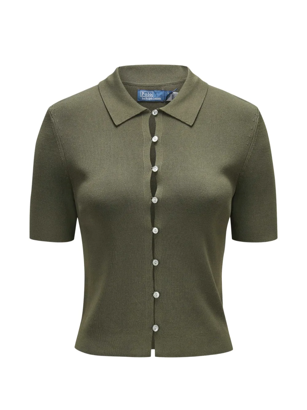 Polo Ralph Lauren button short-sleeve top - Verde