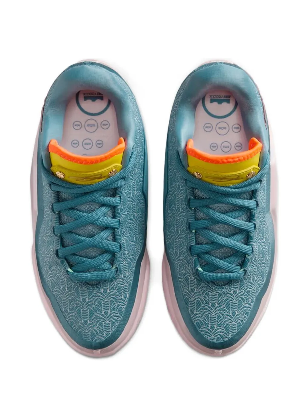 Nike Kids Sneakers met vlakken en patroon Blauw