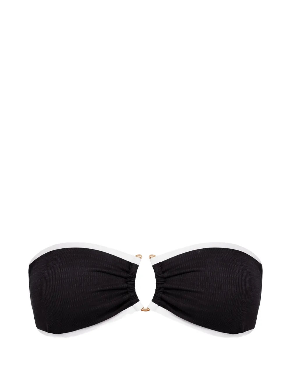 Seafolly bandeau bikini top - Nero