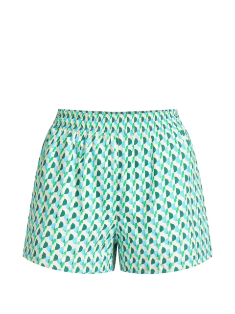 Seafolly Sorrento elasticated patterned shorts