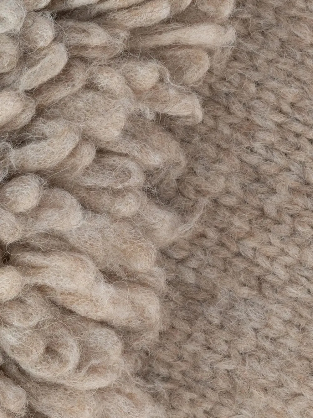  Loewe Fringed Scarf - Neutrals 