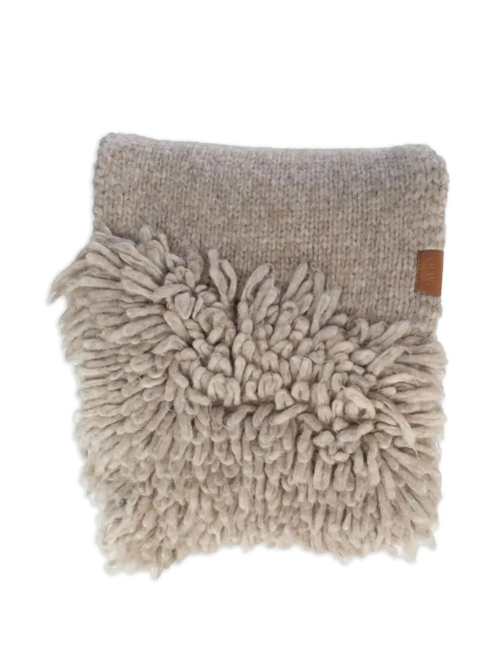 LOEWE fringed scarf - Toni neutri