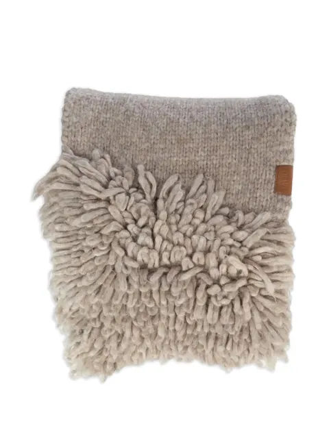 LOEWE fringed scarf