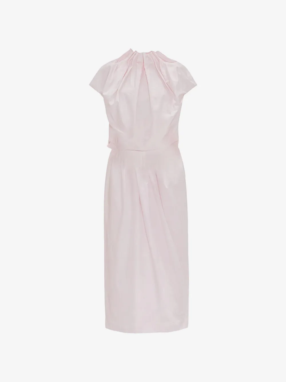 Simone Rocha 褶饰腰身铅笔半身裙 | 粉色 | Image 1