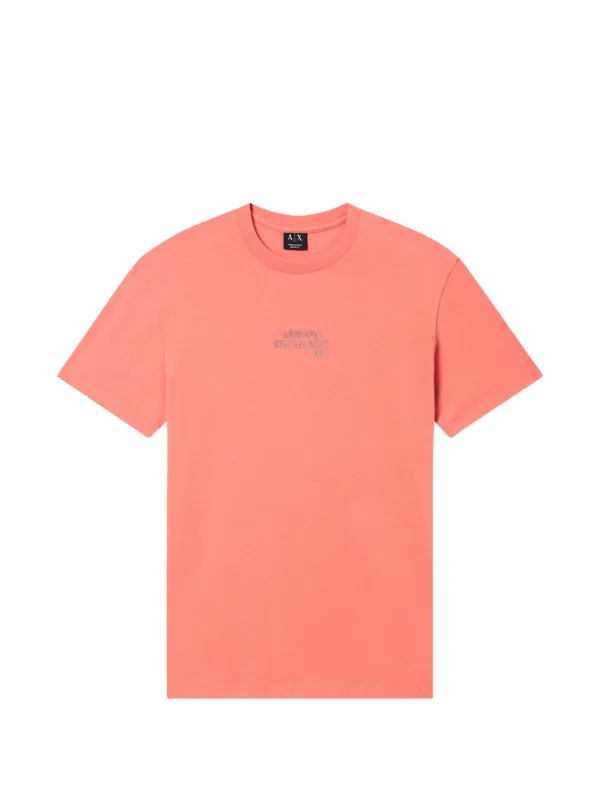 ARMANI EXCHANGE Tシャツ オレンジ Lサイズ 34342788_65435606_600.jpg