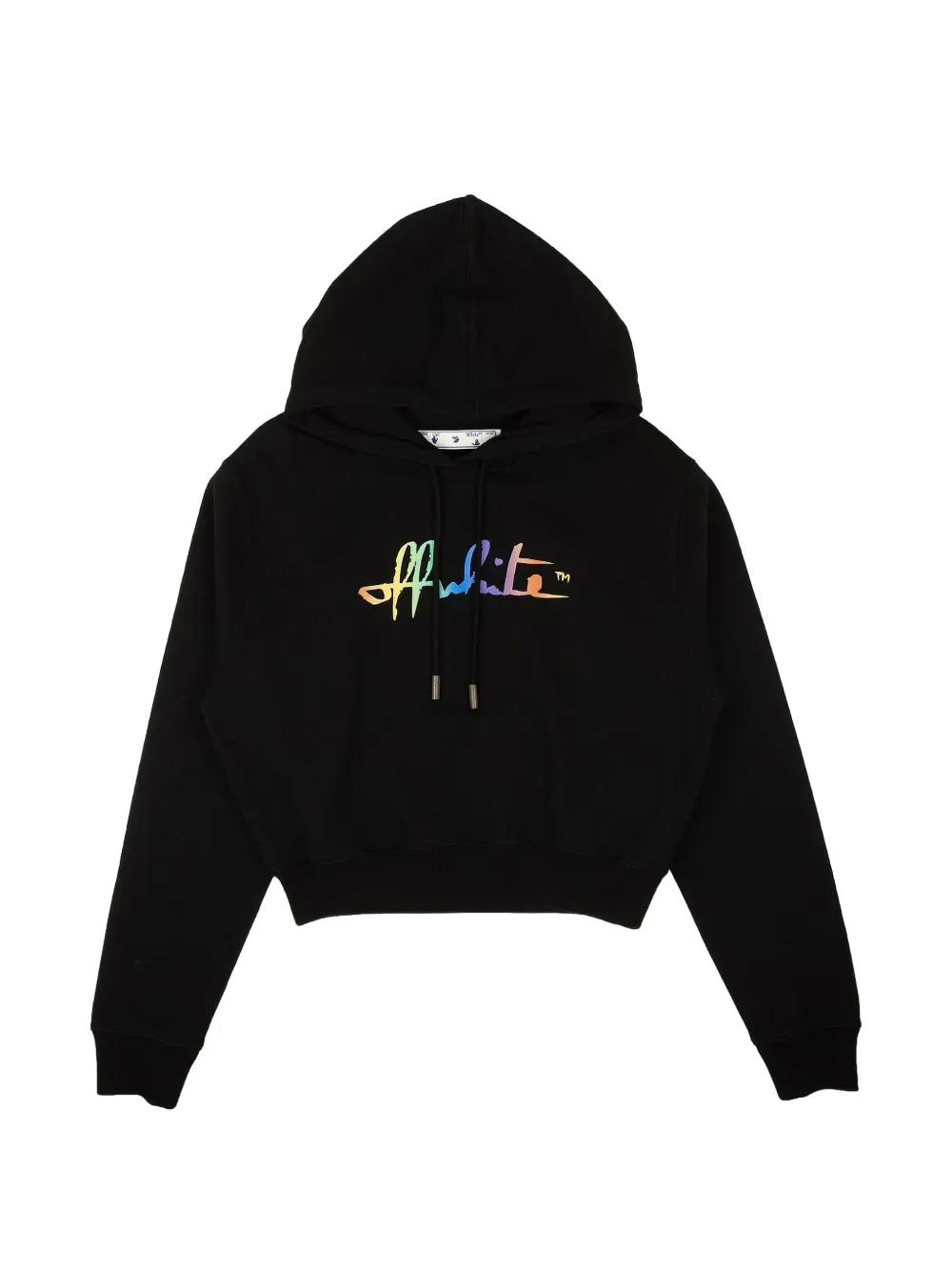 Off-White Rainbow hættetrøje | sort