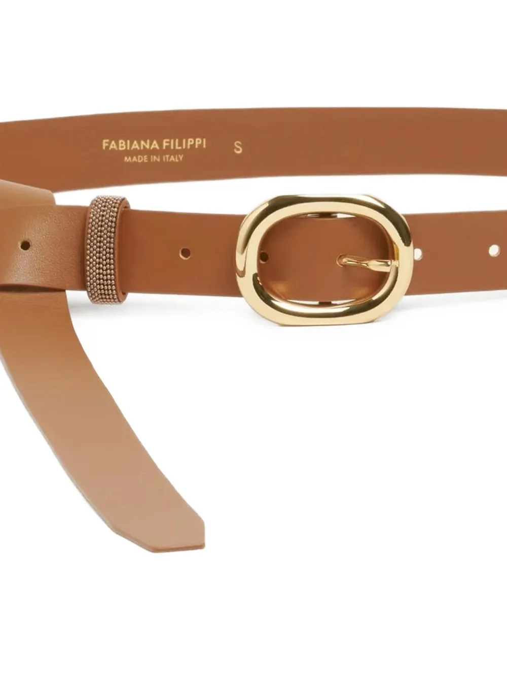 Fabiana Filippi Riem met geknoopt detail Beige