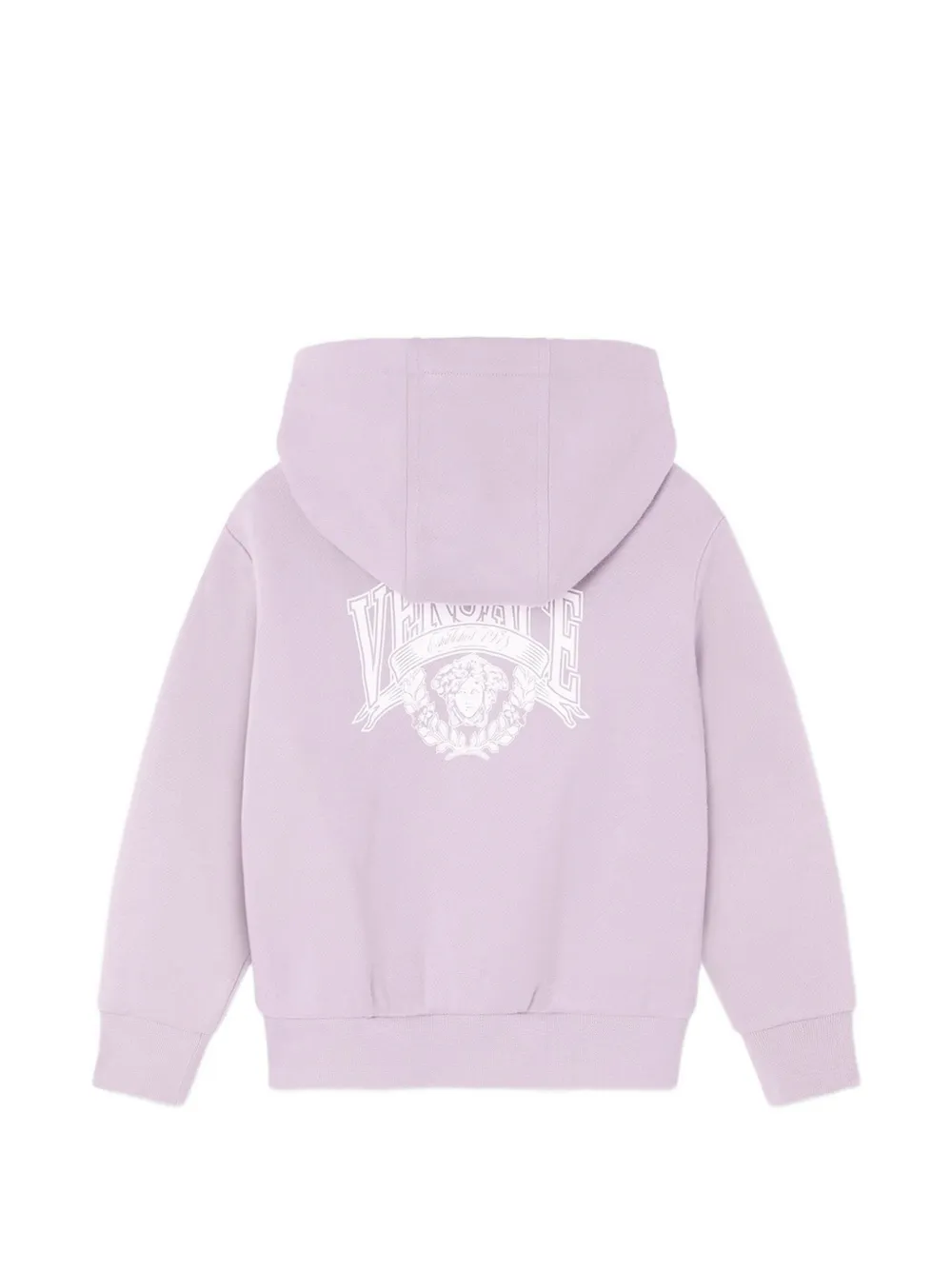 Versace Kids Sweater met capuchon Paars