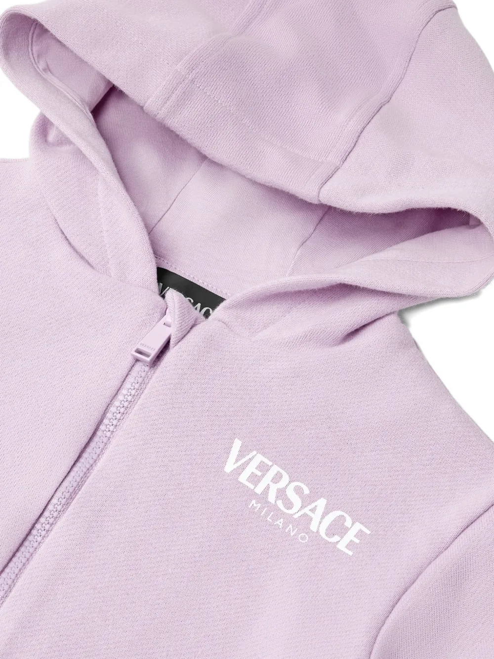 Versace Kids Sweater met capuchon Paars