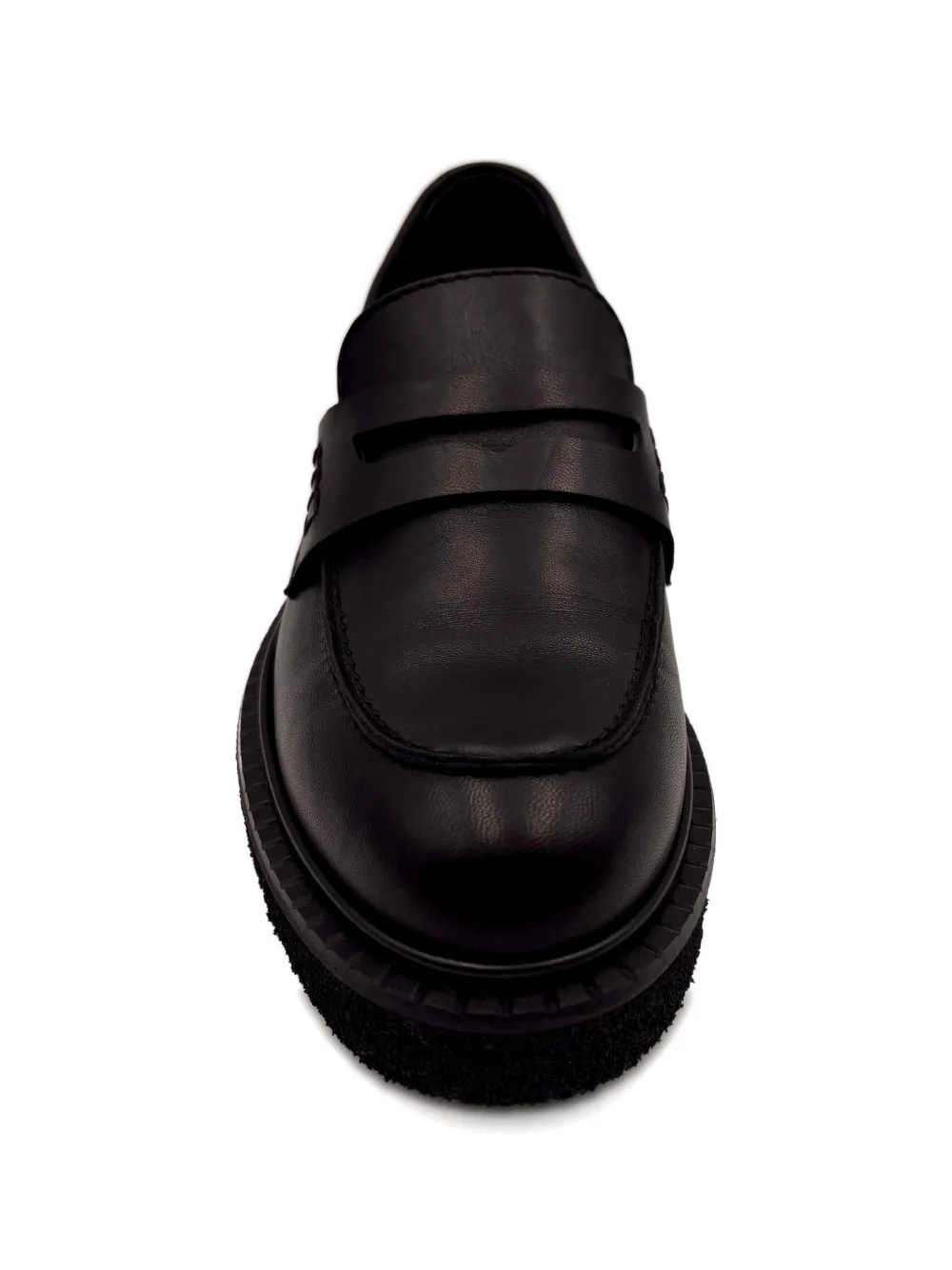 GUGLIELMO ROTTA penny-slot loafers Zwart