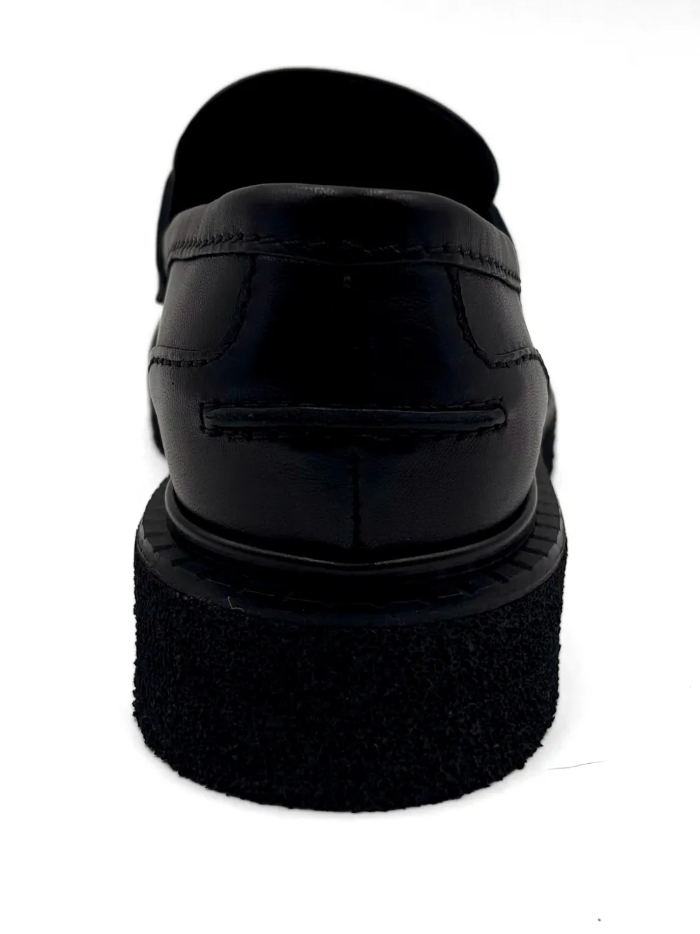 GUGLIELMO ROTTA penny-slot loafers Zwart