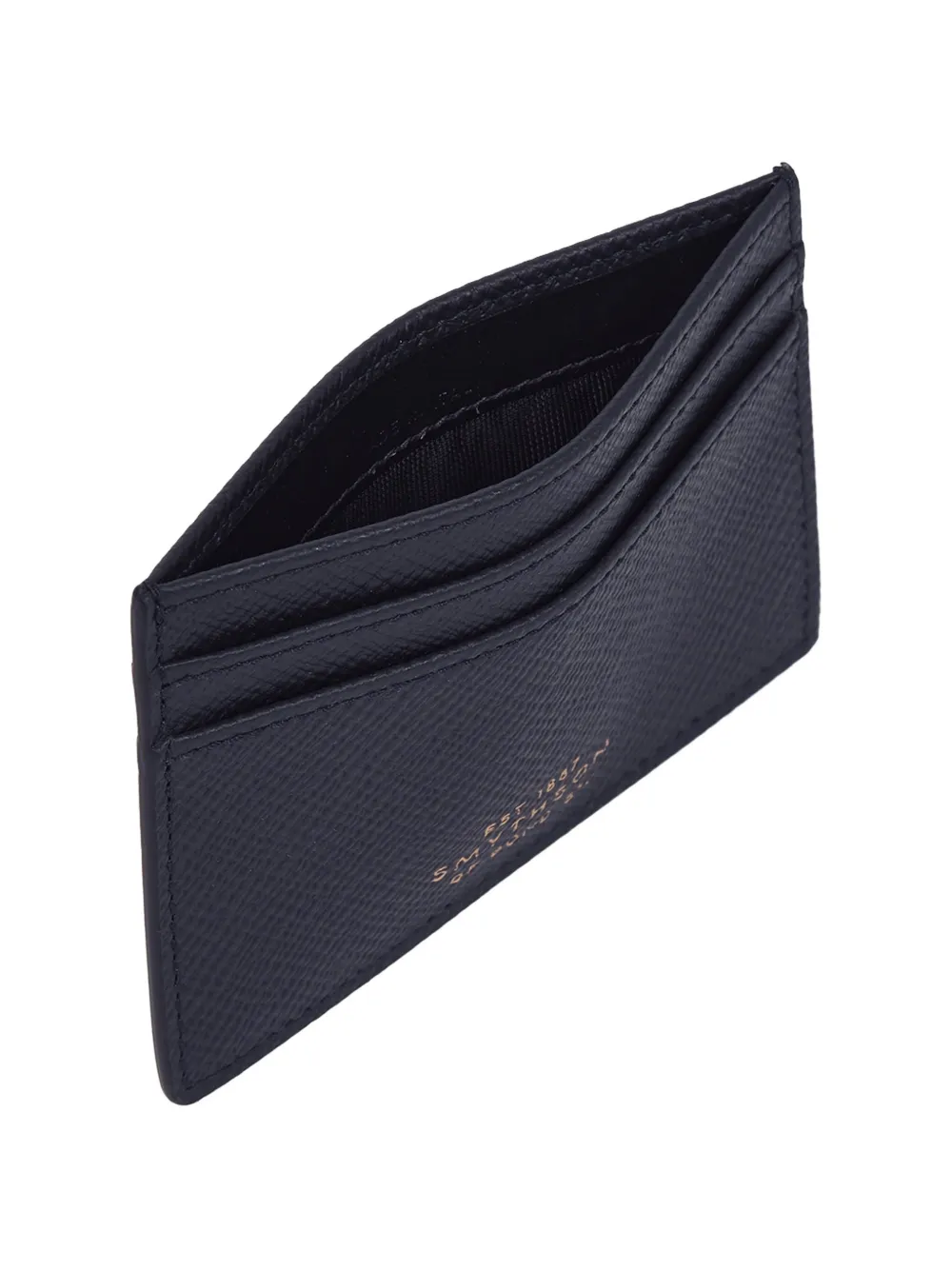  Smythson Panama Flat Cardholder - Blue 