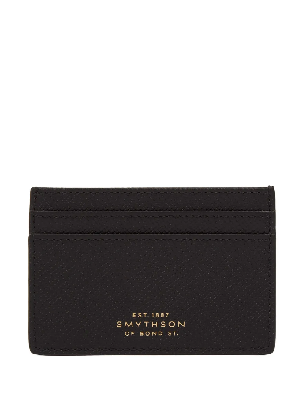 Smythson Portacarte Panama - Nero