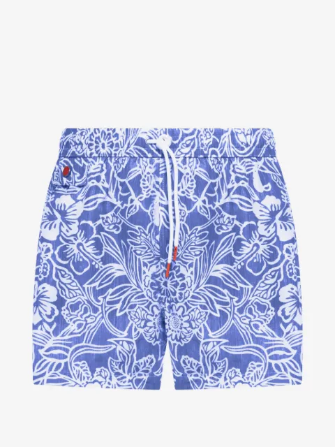 Kiton شورت سباحة بزينة زهور
