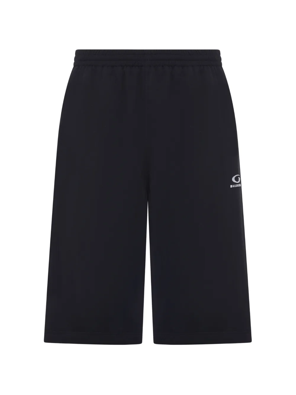 Balenciaga logo track shorts - Nero