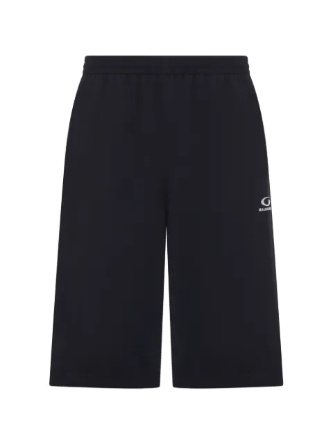 Balenciaga logo track shorts
