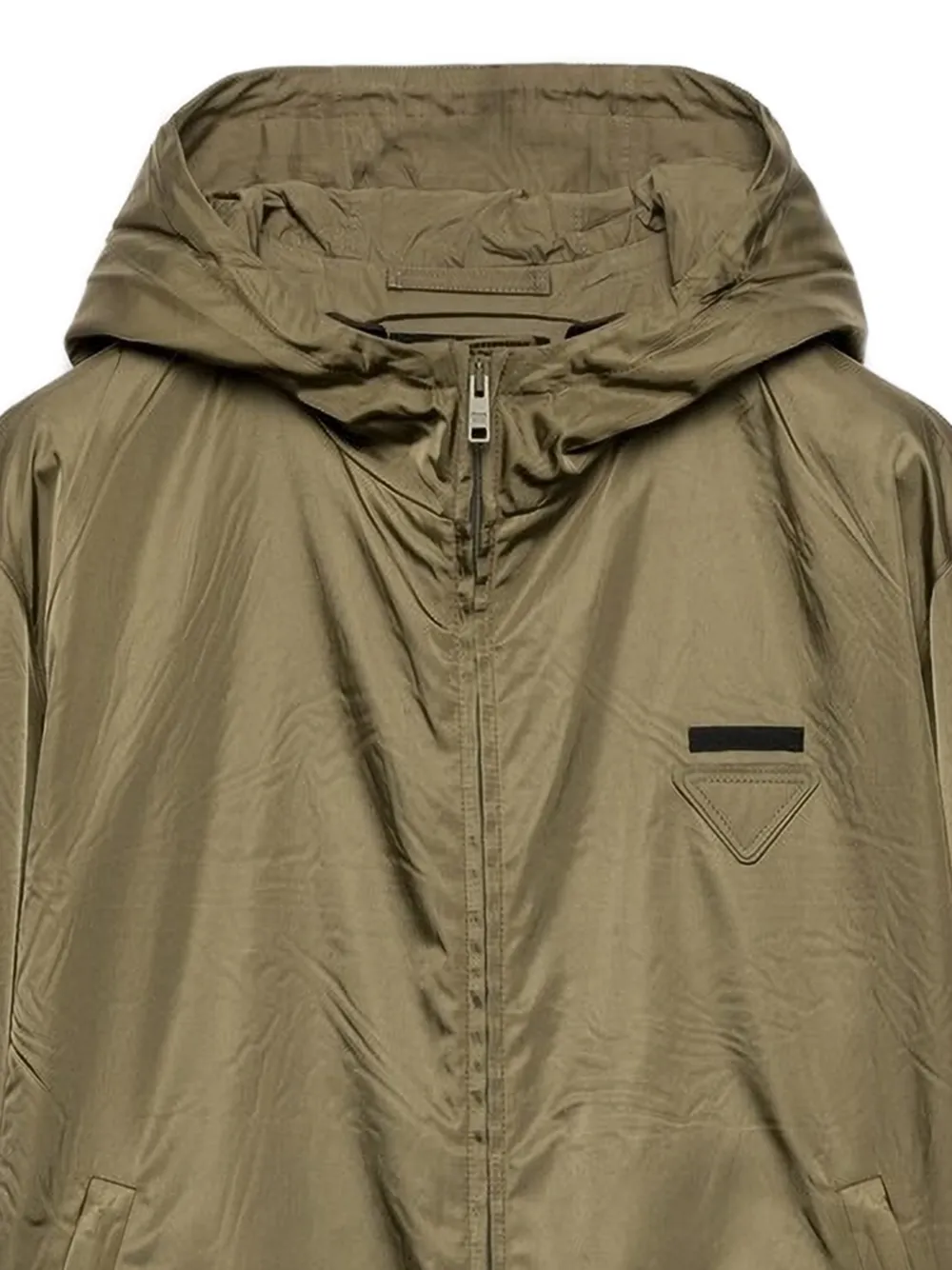 Prada logo-appliqué jacket | Sport Jackets & Windbreakers