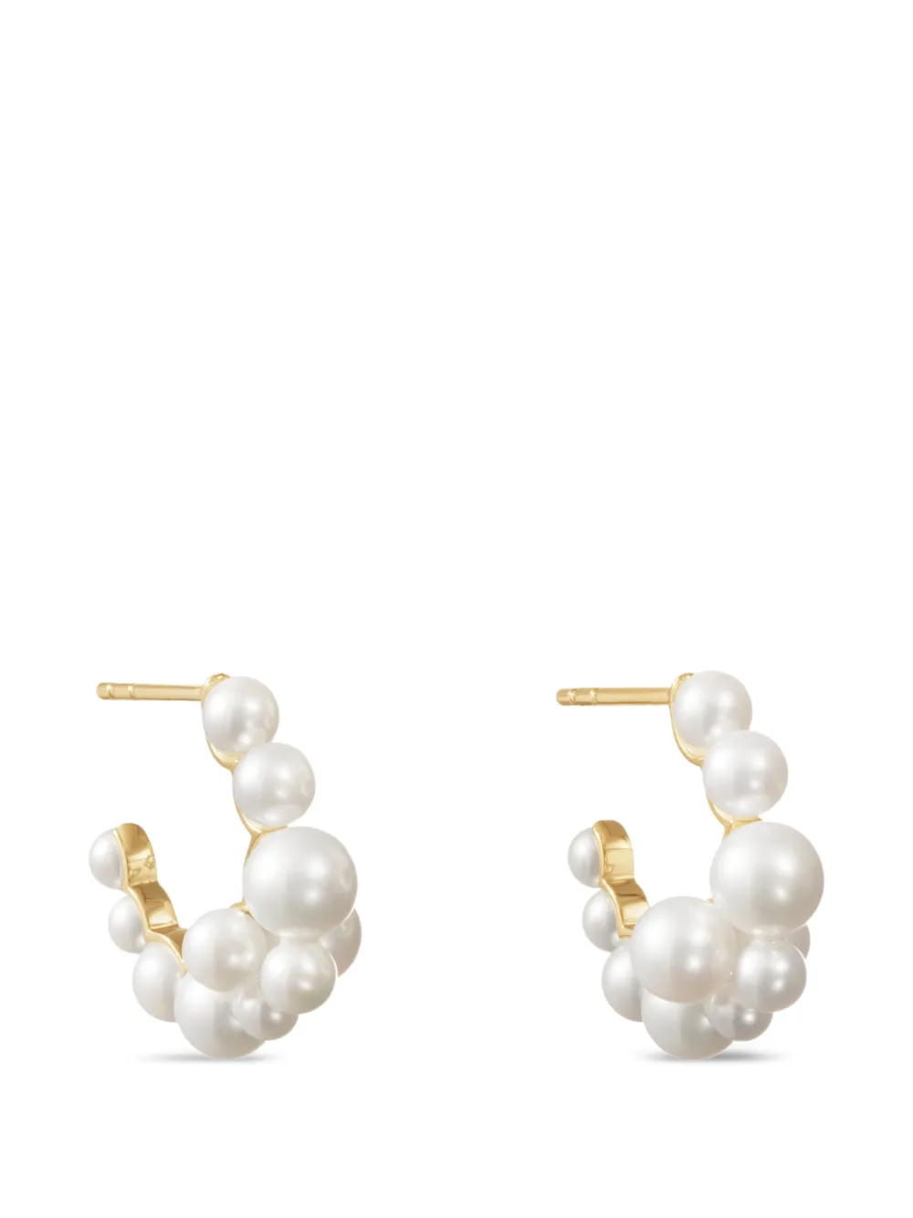 Sophie Bille Brahe Orecchini a cerchio Boucle Botticelli - Oro