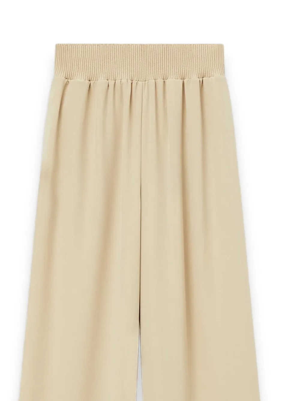 JOSEPH Nour broek met elastische taille Beige