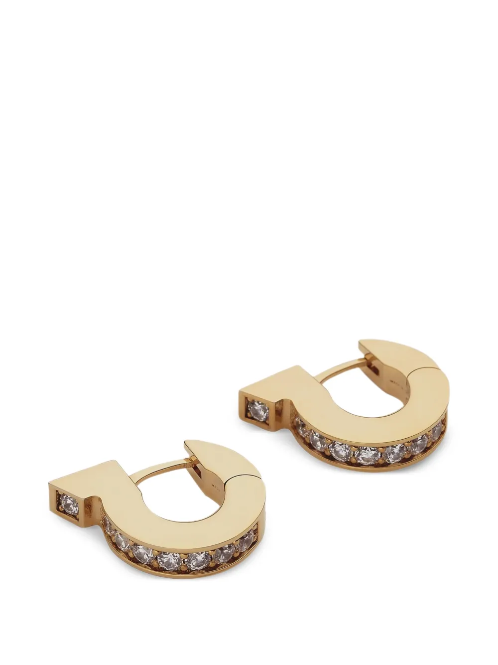  Ferragamo Gancini Earrings - Gold 