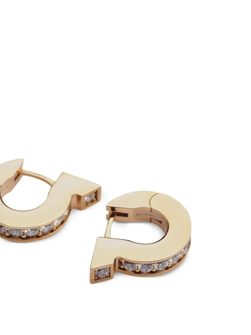  Ferragamo Gancini Earrings - Gold 