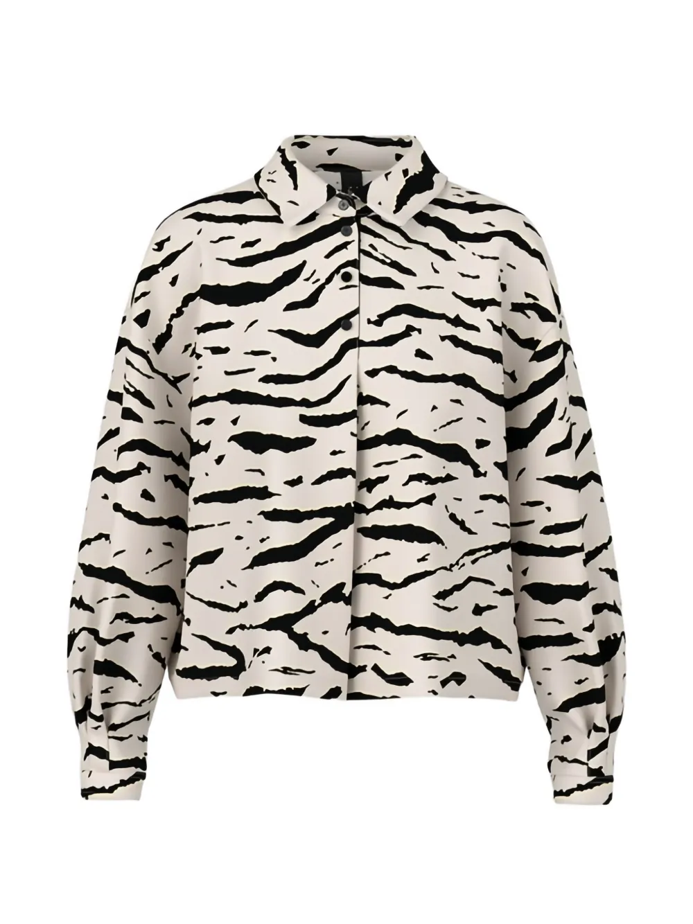 Marccain Animal-print Shirt In Multi